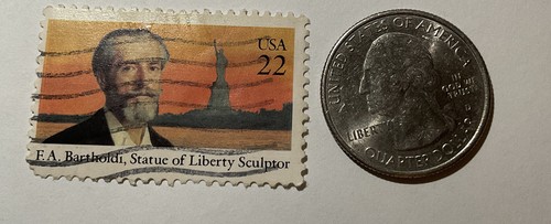 1985 FDC first day cover Scott 2134 F A Bartholdi Statue Of Liberty used - Picture 6 of 6