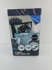 Marvel Black Panther 3 Piece Twin Sheet Set