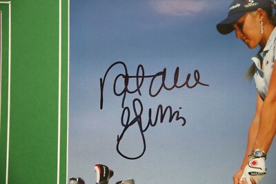 ナタリー・ガルビス直筆サイン入り超大型写真…Natalie Gulbis… ナタリー・ガルビス直筆サイン入り超大型写真…Natalie Gulbis