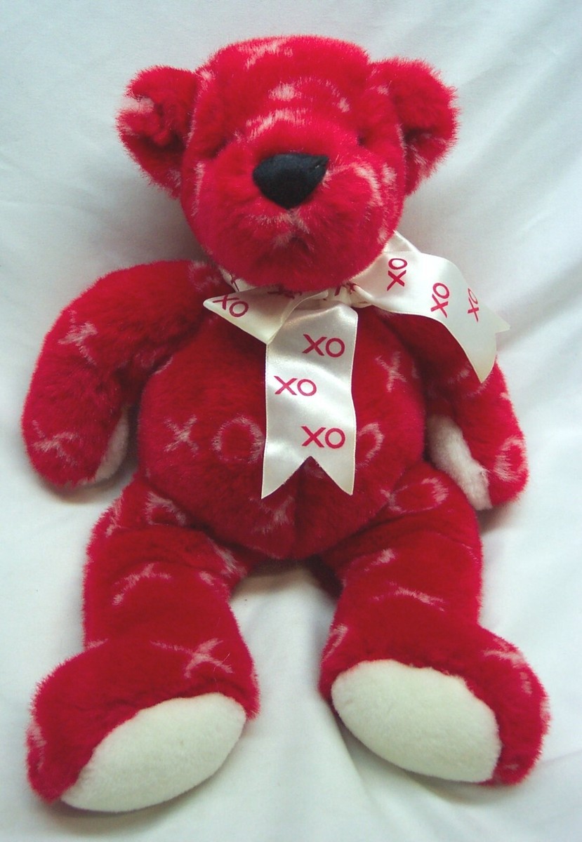 BEAR ベア 赤 red california vintage レア GANZ Heritage Collection KISSES THE RED TEDDY BEAR 15