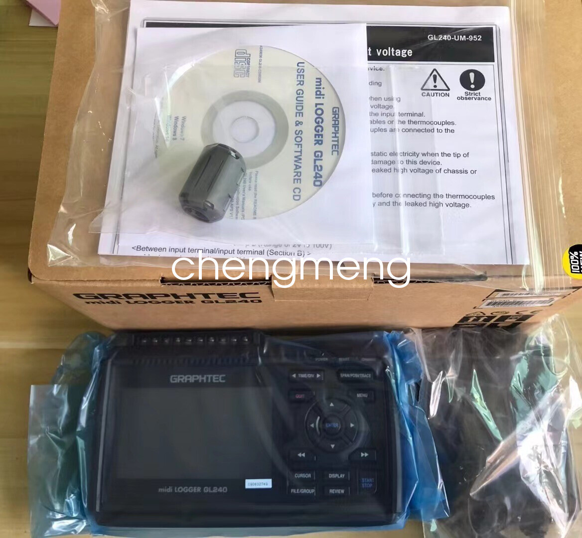 GRAPHTEC Midi logger GL240 Graphtec GL-240 NEW