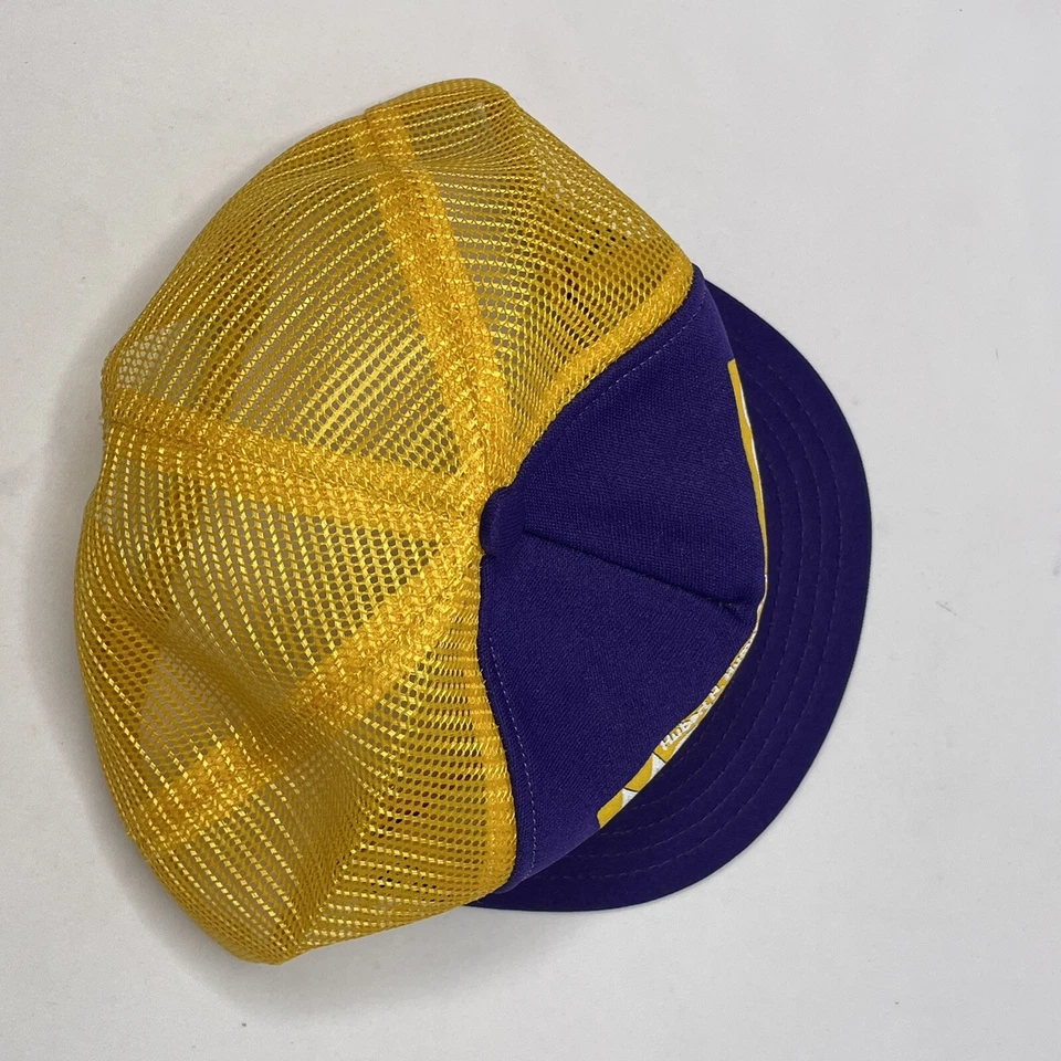 Gorra de béisbol Minnesota Vikings Metrodome malla espalda a presión camionero EE. UU. VINTAGE Foto 3 de 4