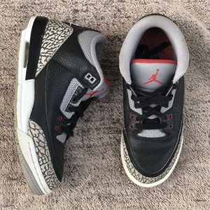 Nike Air Jordan 3 Retro Og Bg Black Cement 18 Gs 001 Size 6y Ebay