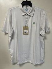 NWT Chubbies The Palm Co-Pilot Performance Polo Shirt Medium