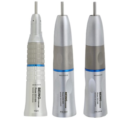 BEING Dental 1:1 Straight Handpiece Fiber Optic Nose Cone Low Speed Fit NSK EX-6