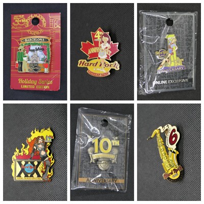 HARD ROCK CAFE HRC - ANNIVERSARY PINS / *Freie Auswahl*
