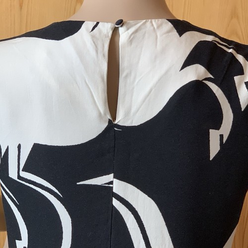 Anthropologie Corey Lynn Calter Caballos Midi Dress Size XS Horses Black White - Picture 15 of 19