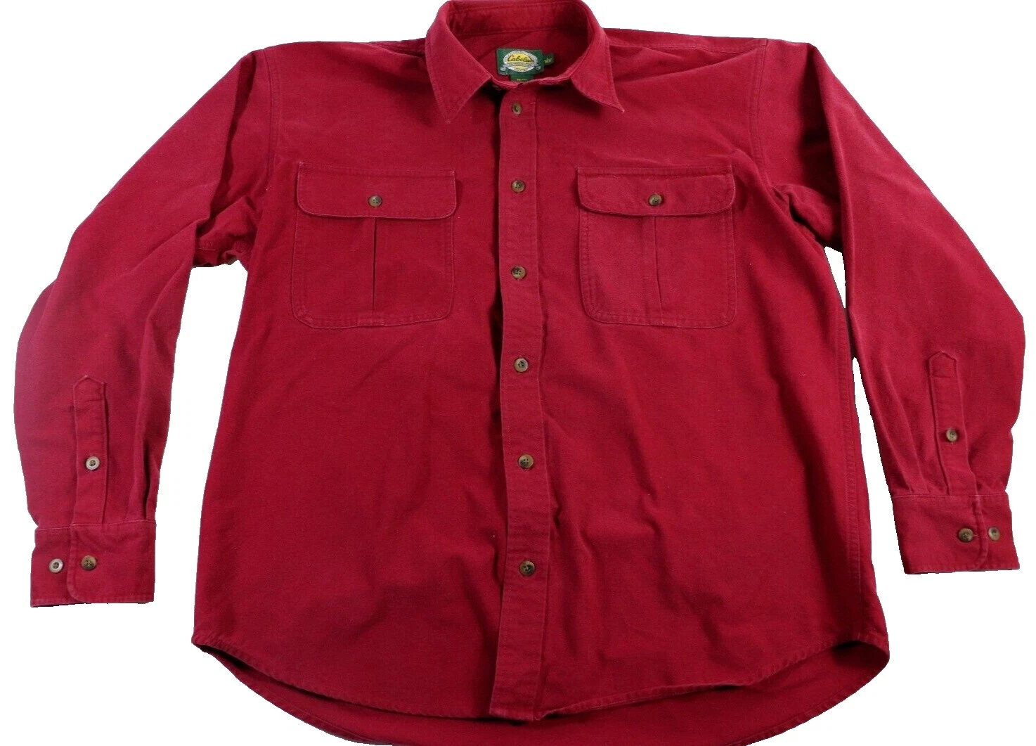 Cabela's Classic Regular Size Casual Button-Down Shirts for Men