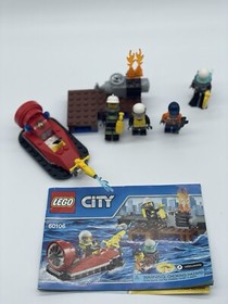 LEGO City 60106 Fire Starter Set 2016 99% Complete With Manual