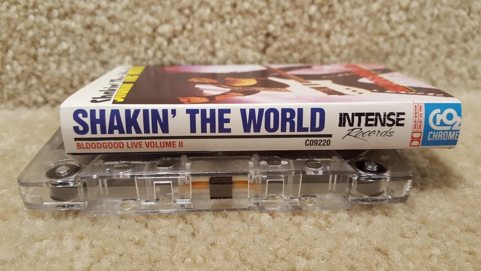 Bloodgood Live Volume 2 Two Shakin The World Cassette Tape Intense Records 1990 - Image 4 of 4