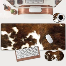 Large Mouse Pad Extended Office Desk Pad 31.5x11.8in Ergonomic Memory Foam Mo...