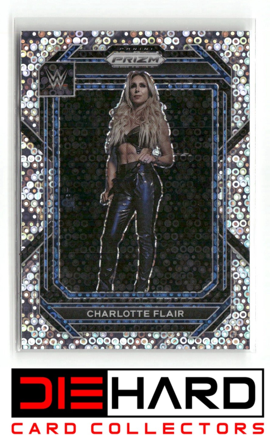 2023 Panini Prizm WWE #123 Charlotte Flair Under Card wwe