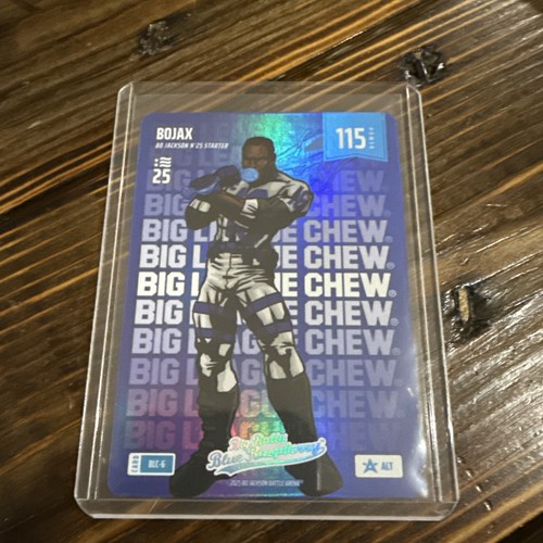 BoJax Bo Jackson Battle Arena Big League Chew Alt Blue Baseball NSCC SP #BLC-6