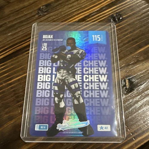 BoJax Bo Jackson Battle Arena Big League Chew Alt Blue Baseball NSCC SP #BLC-6