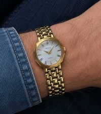 😍 MINT RUNS GREAT! Vintage 1990s ARMITRON Roman Integrated Decagon Quartz Watch
