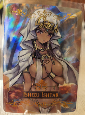 Yu-Gi-Oh! TCG Ishizu Ishtar Holo waifu card anime goddess story