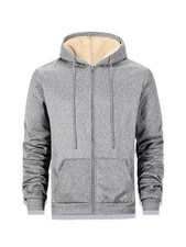 Winter Thick Fleece Zipper Hoodies Thicken Warm Jackets Long Sleeve Sweatshirts