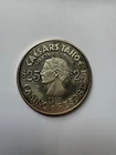 Vintage 1985 Caesars Tahoe $25 .999 Silver Troy OZ Gaming Token Rare