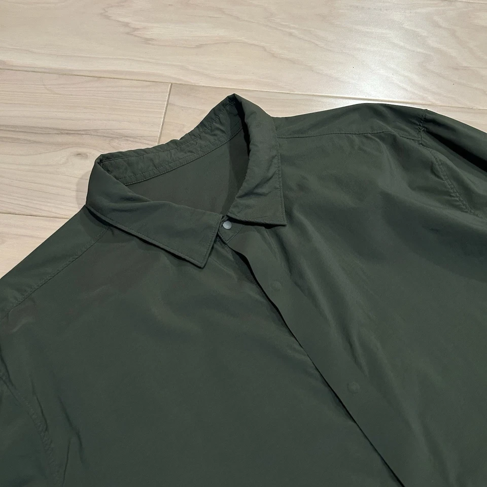 Рубашка Lululemon On Time на кнопках с длинным рукавом мужская размер XL - Изображение 3 из 4