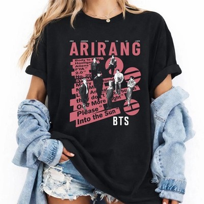 BTS Arirang World Tour Shirt, Bangtan 2026 Concert Tee, Merch Gift
