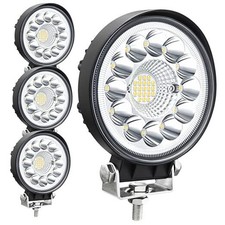 LED Light Pods for Trucks, 4 Inch LED Tractor Work Lights 120W Round 4 Round