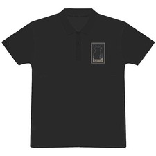 'Mystical Black Cat Card' Adult Polo Shirt / T-Shirt (PL054486)