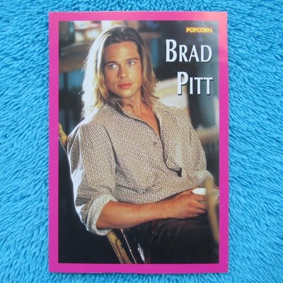 BRAD PITT Starkarte Star Card POPCORN