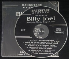 Backstage Karaoke CDG CD w/ Graphics BILLY JOEL Piano Man Honesty 17 SONGS