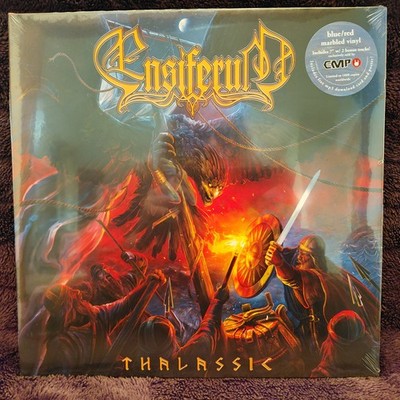 Ensiferum   Thalassic, ltd. to 1000, blue/red marble Vinyl 2-LP #ae391
