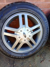 Ford Focus mk1 98-04/Fiesta Alloy Wheels Refurbished with Tyres X4 15"