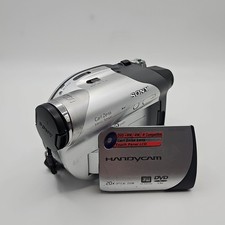 Videokamera Sony DCR-DVD105E Silber Getestet Zustand Gut Video Kamera Bilder Kam