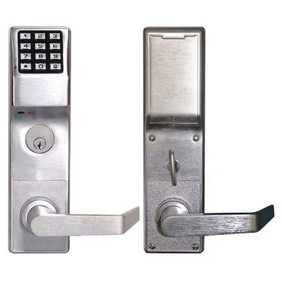 Trilogy Dl4500dbr Us26d Electronic Lock, Brushed Chrome, 12 Button