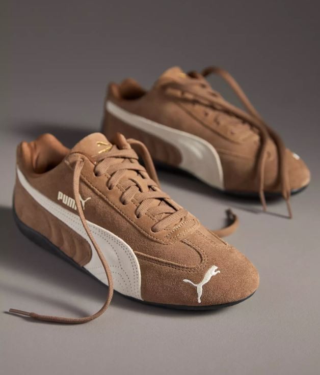 PUMA Speedcat OG Sneakers Haute Coffee-Frosted Ivory Size 7