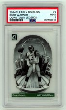 2024 Panini Clearly Donruss - Downtown Legends Kurt Warner #2 for