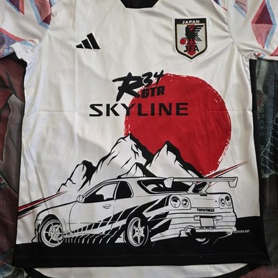 Japan Soccer Jersey Special Skyline Concept Edition S,M,L,XL,XXL