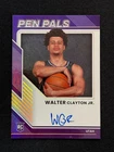 2025-26 Donruss #PP-WCJ Walter Clayton Jr. RC Auto ON CARD Pen Pals