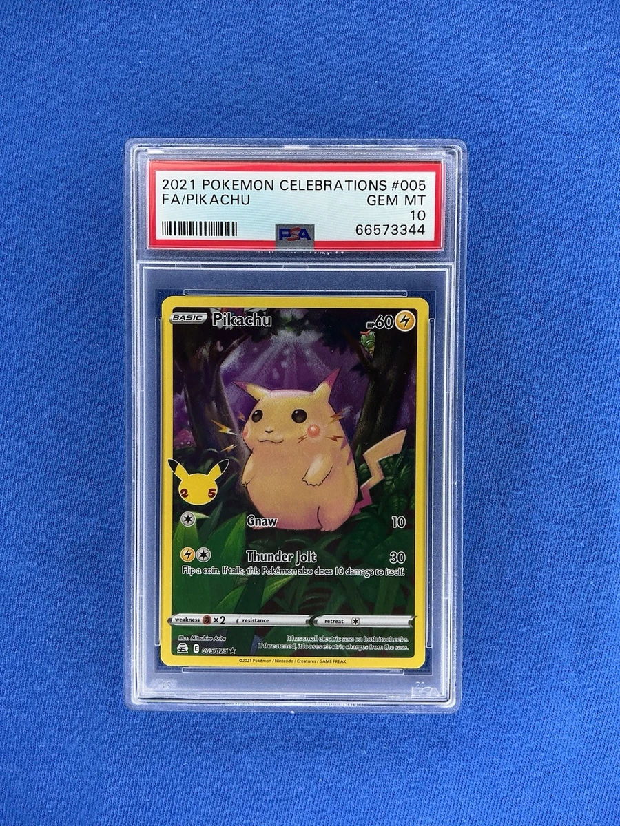 Pikachu Pokémon TCG Professional Sports Authenticator (PSA) Holo