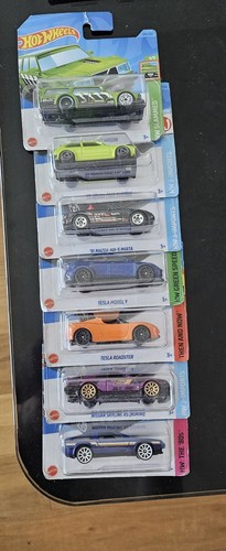 Hot Wheels Joblot - Tesla, Nissan Skyline, Honda Civic, Mazda, Toyota, Volvo