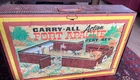 VINTAGE 1968 Marx Carry-All Action Fort Apache Play Set 4685 Cowboys Indians