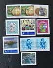 Lot of 10 Swiss Stamps Various Years - On Fragment - Briefmarks Z81