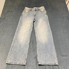 Bershka Jeans Womens 04 28x28 Blue Denim Ligh...