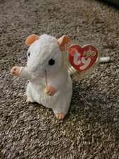Vintage TY Beanie Babies 2000 Cheezer The Mouse 