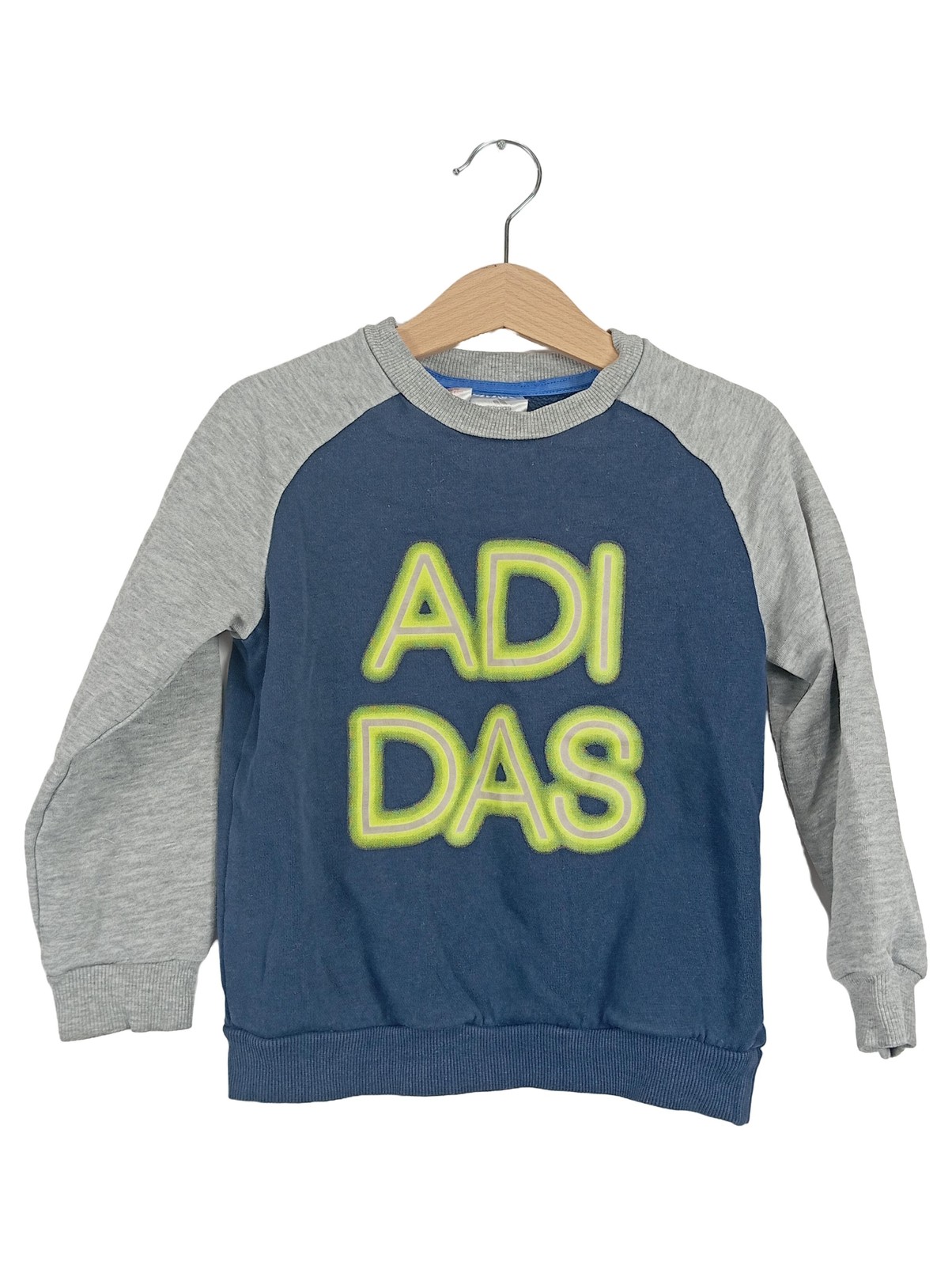 adidas Kinder Sweatshirt Logo Print Mehrfarbig Größe 110