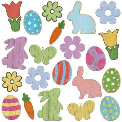 60 Pcs Easter Bulletin Board Decorations Spring Bulletin Board Sweet Classroom 