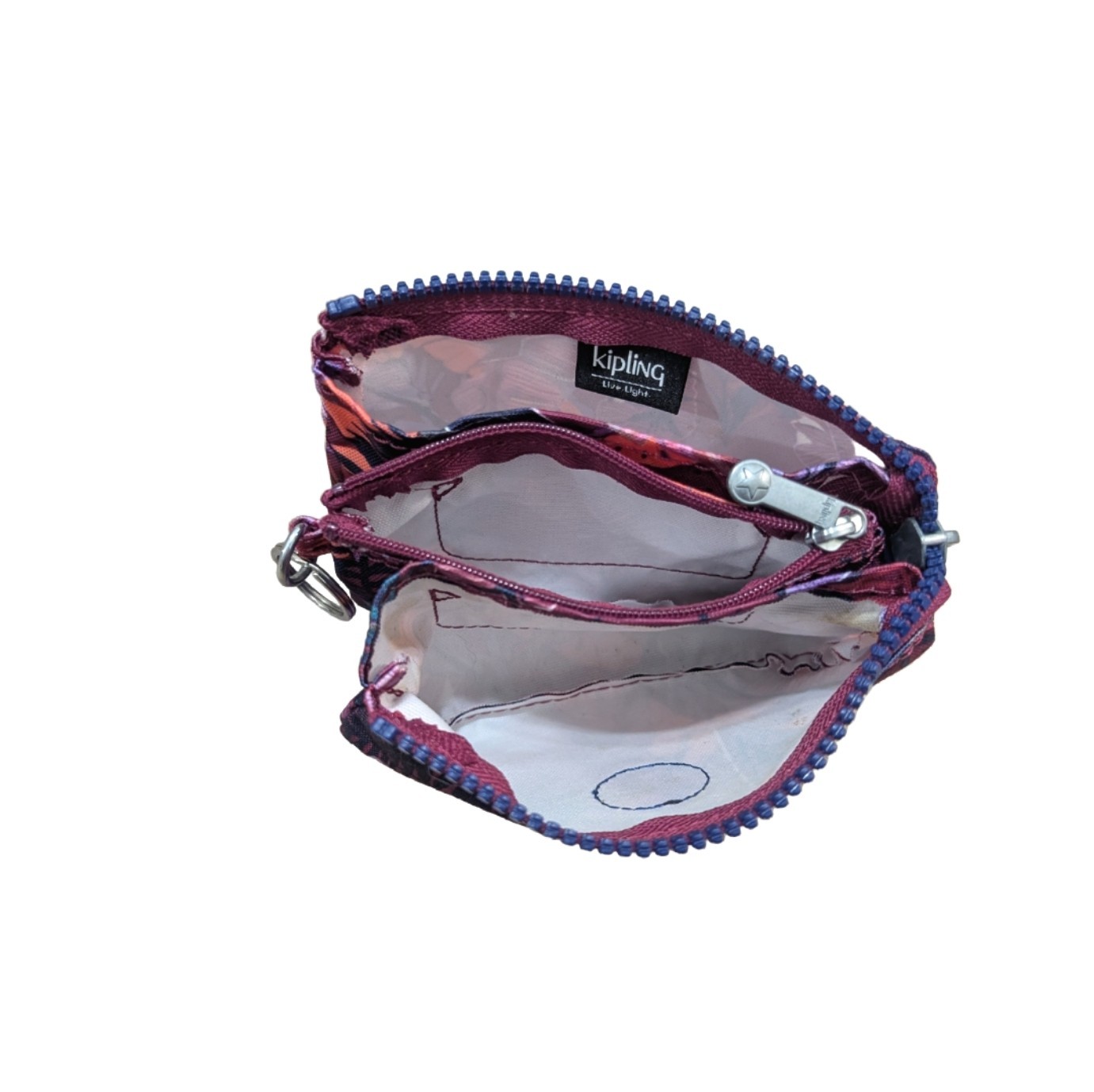 Kipling Creativity S small pouch wallet zipper ba… - image 3