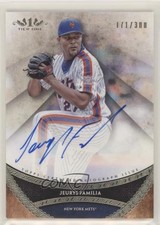 2017 Topps Tier One Prime Performers 171/300 Jeurys Familia #PPA-JFM Auto 0be8