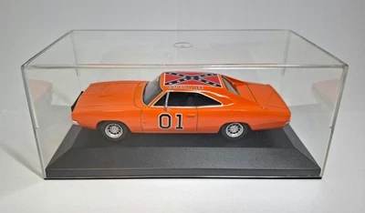 Dodge Charger Général Lee Shériff fais-moi peur 1/43 Norev neuf boite vitrine - Photo 1/3