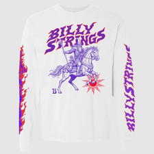 Billy Strings Winter Tour 2026 February Knights Tale 3D Long Sleeve Tee