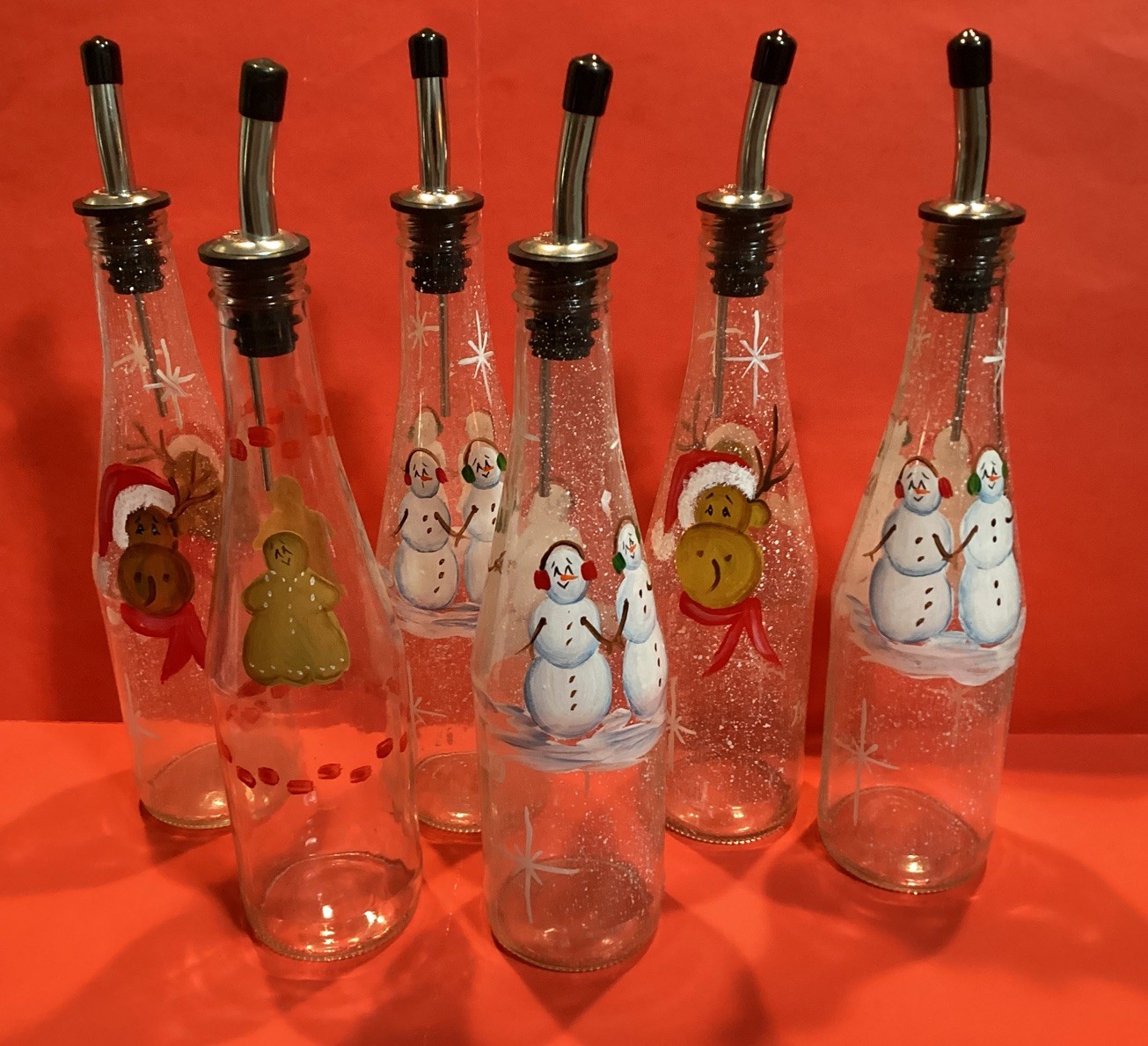 With Pourer For Oils, Lotions,etc.