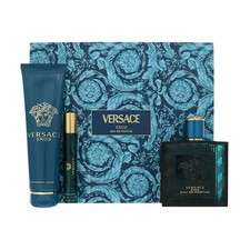 Versace Eros for Men 3.4 Oz Eau De Parfum Spray Gift Set